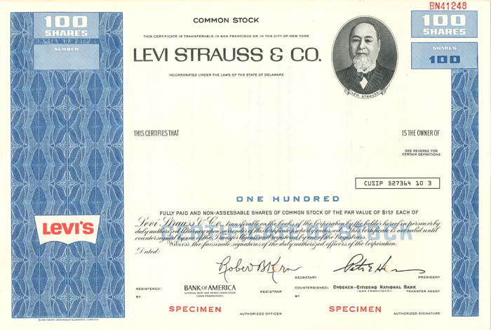Levi Strauss and Co.
